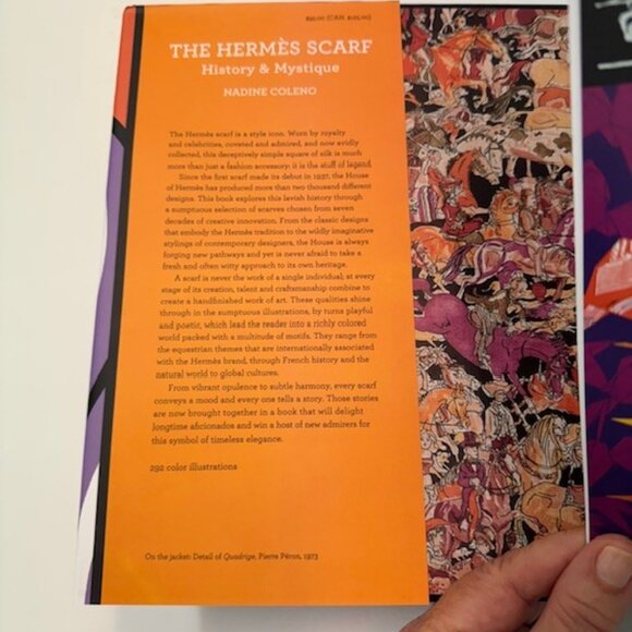Hermes Scarf Coffee Table Book History & Mystique Nadine Coleno - Picture 8 of 8